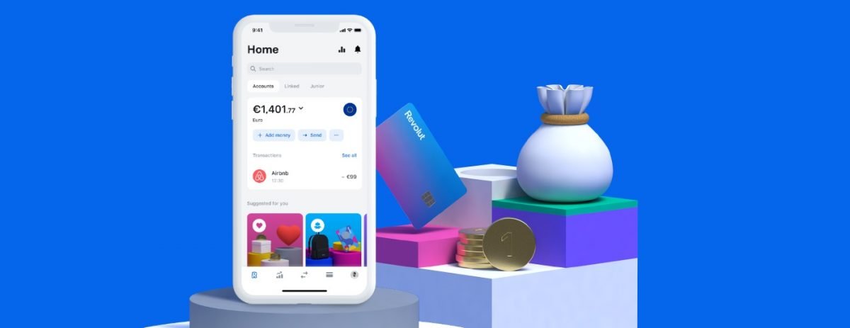 Revolut app card