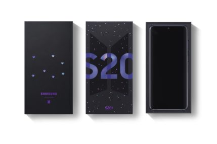 Samsung Galaxy S20+ BTS Edition smartphone