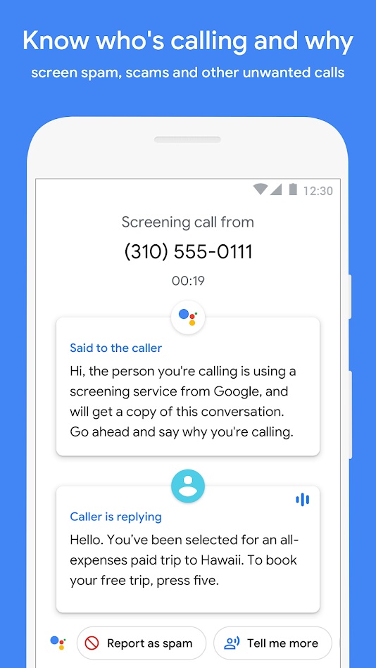 Google Phone app