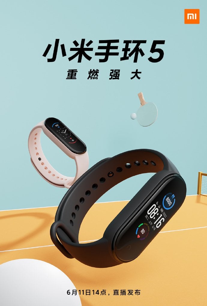 Xiaomi Mi Band 5 smart band