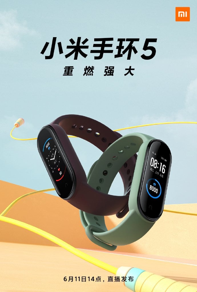 Xiaomi Mi Band 5 smart band