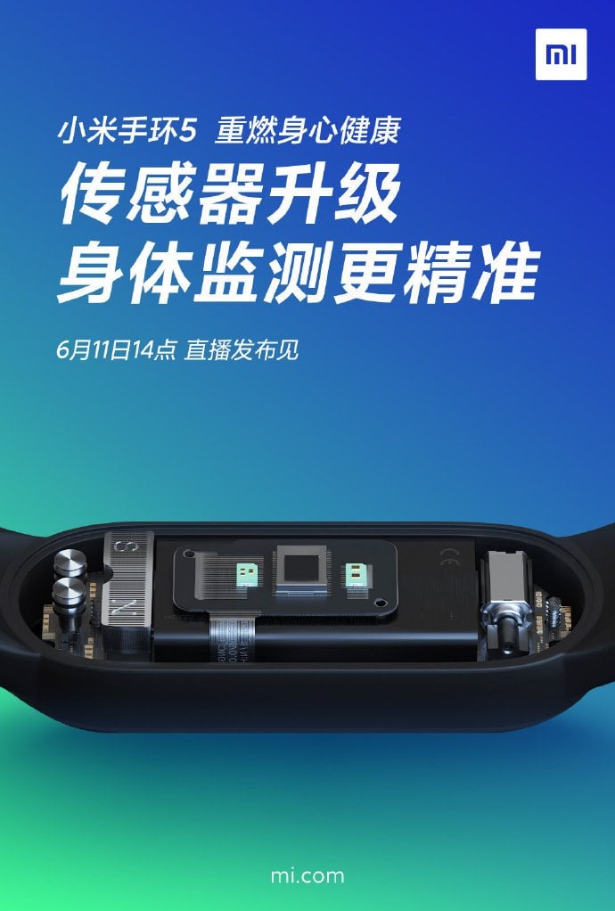 Xiaomi Mi Band 5 smart band