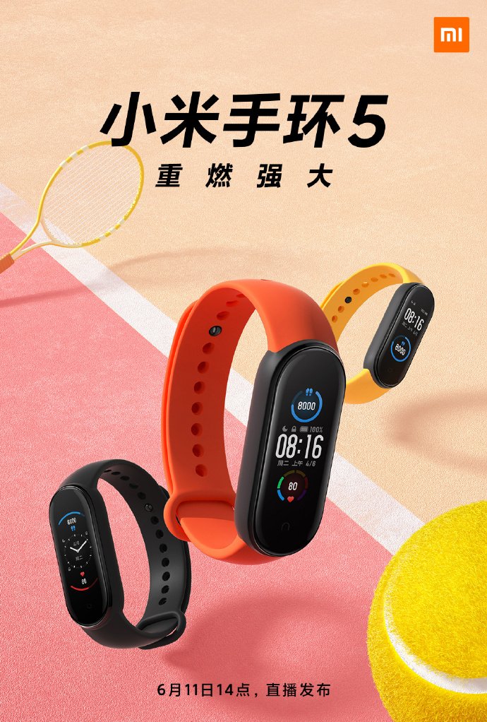 Xiaomi Mi Band 5 smart band