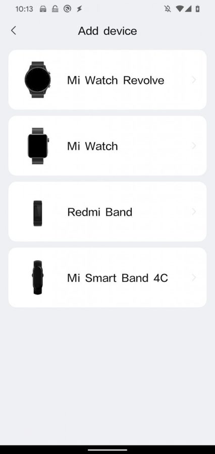 Xiaomi Mi Watch Revolve Mi Watch app