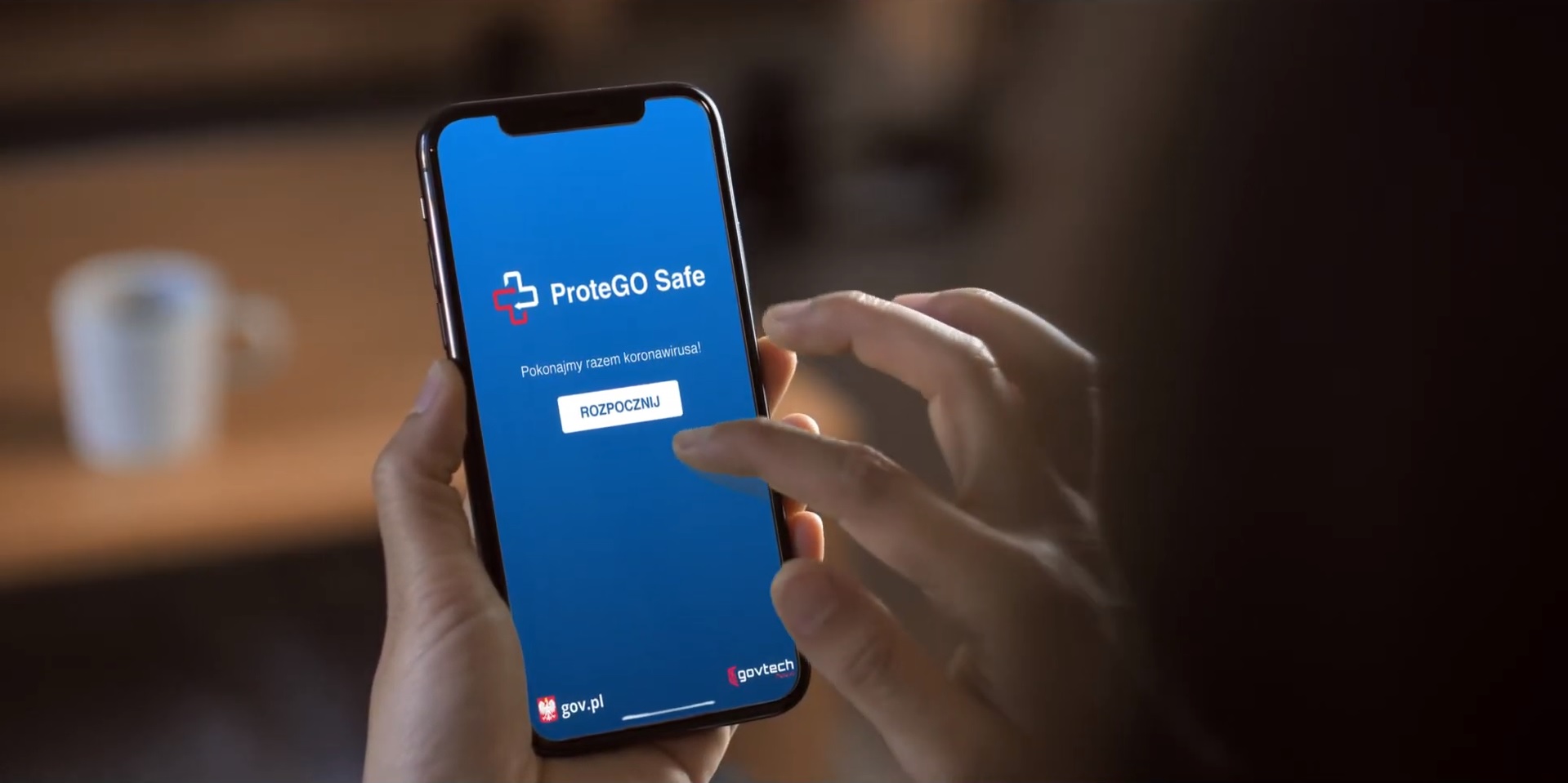 ProteGO Safe app
