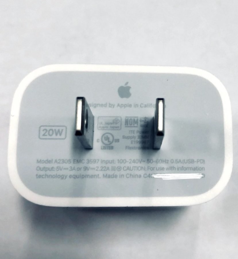 iPhone 12 charger 20 W