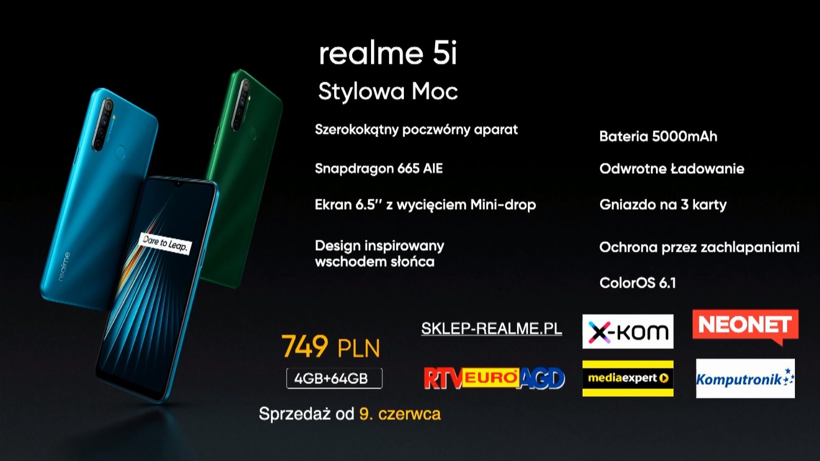 realme 5i price Poland