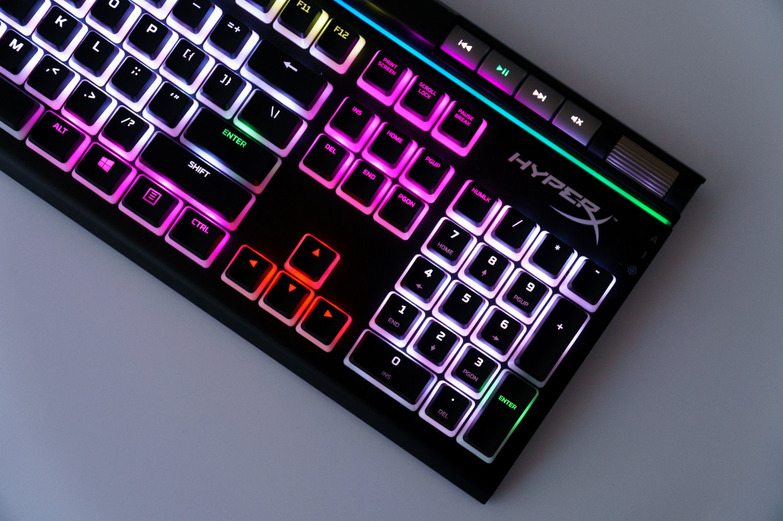 HyperX Alloy Elite 2 blok numeryczny i kursorów