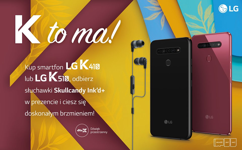 LG K41S LG K51S promocja