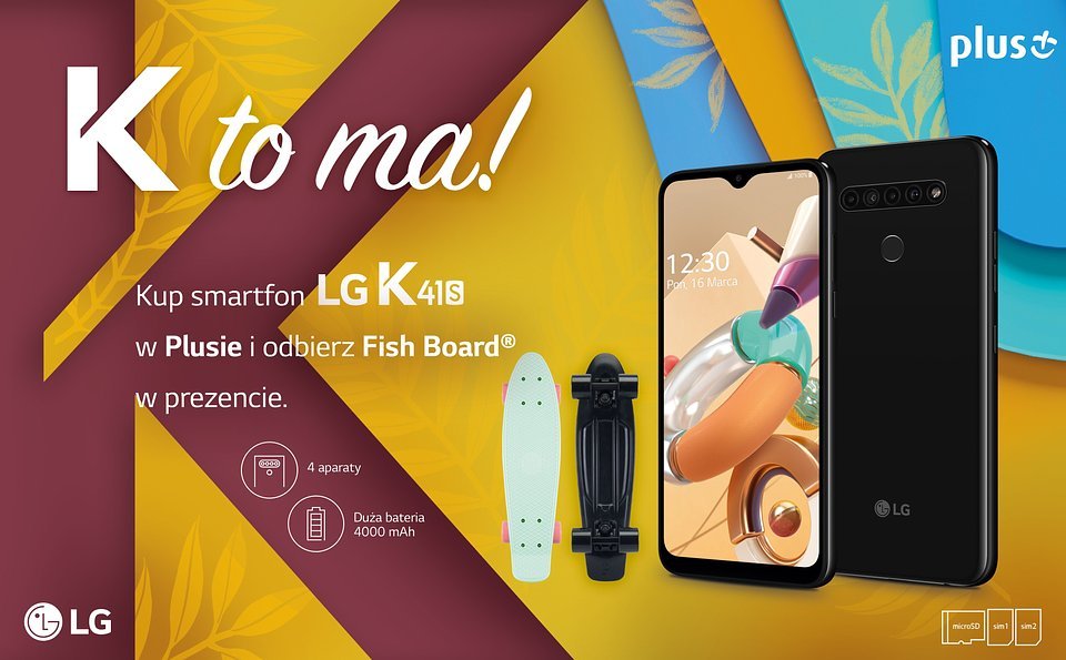 LG K41S promocja Plus