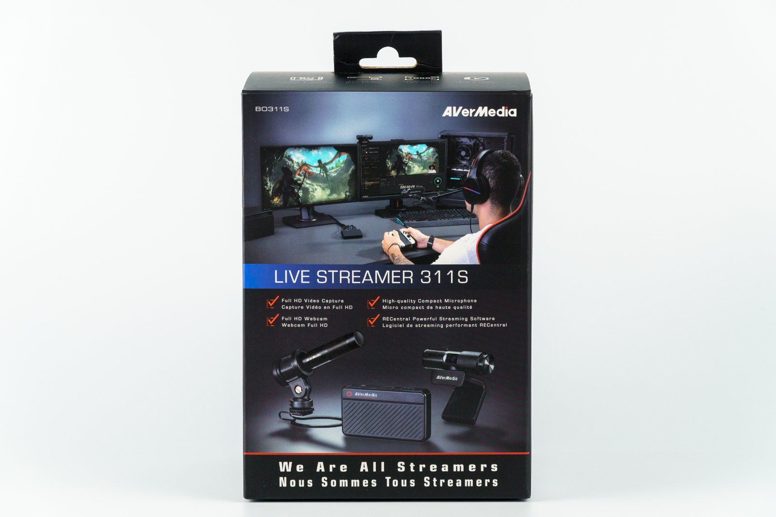 AverMedia Live Streamer 311S opakowanie