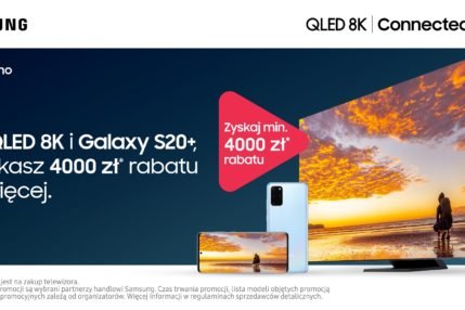 Samsung QLED 8K Galaxy S20+ promocja zestaw