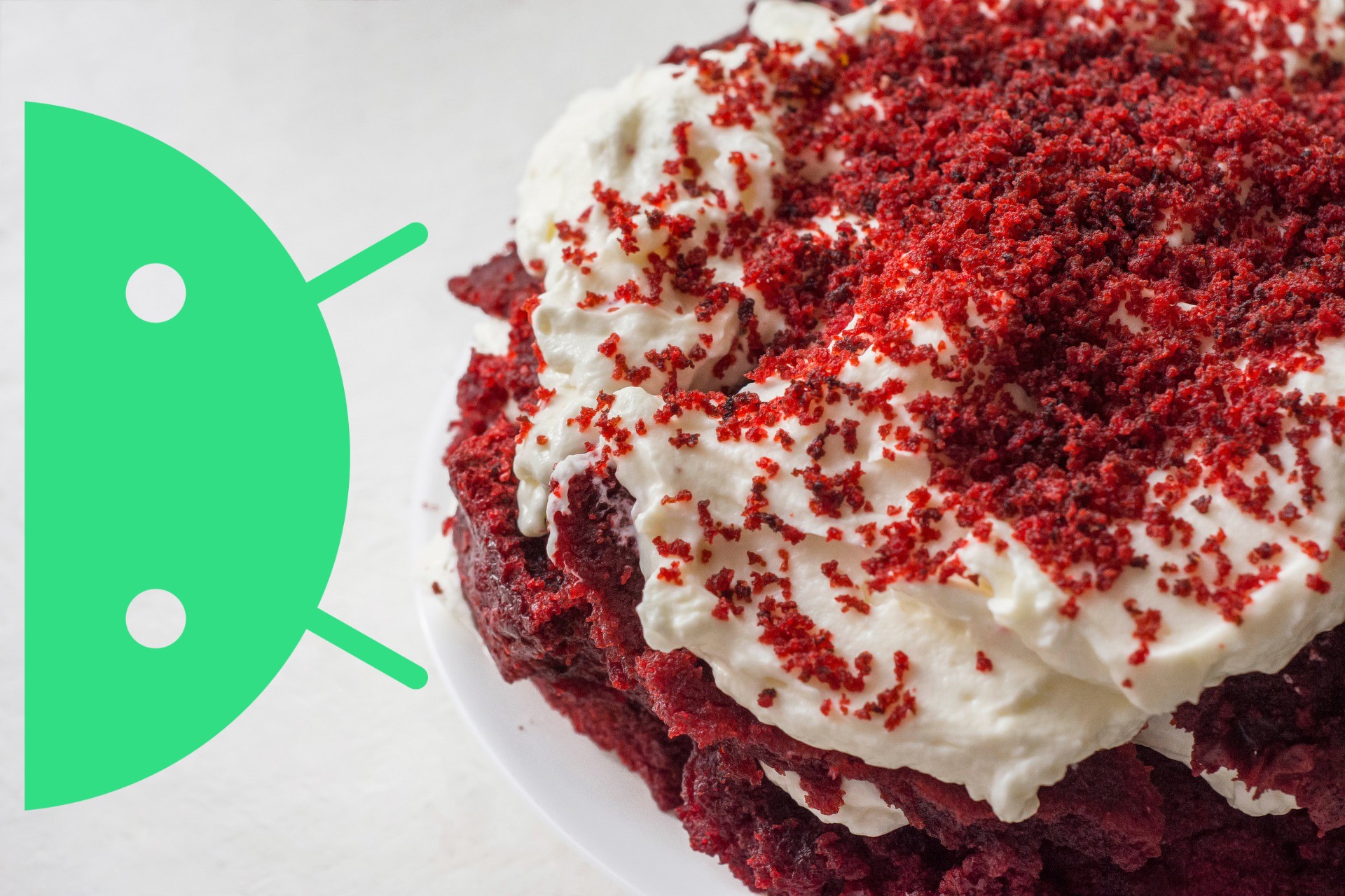 Android 11 Red Velvet Cake