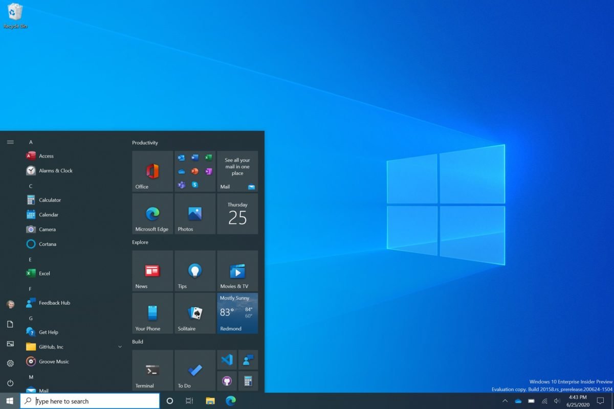 windows 10 pulpit