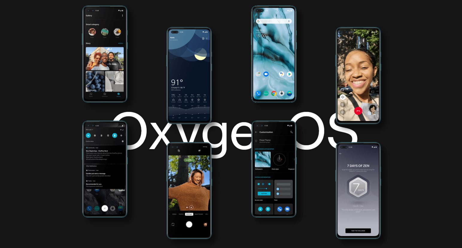 OxygenOS 11 będzie nieco odbiegał od wyglądu "czystego" Androida 11 (fot. OnePlus)