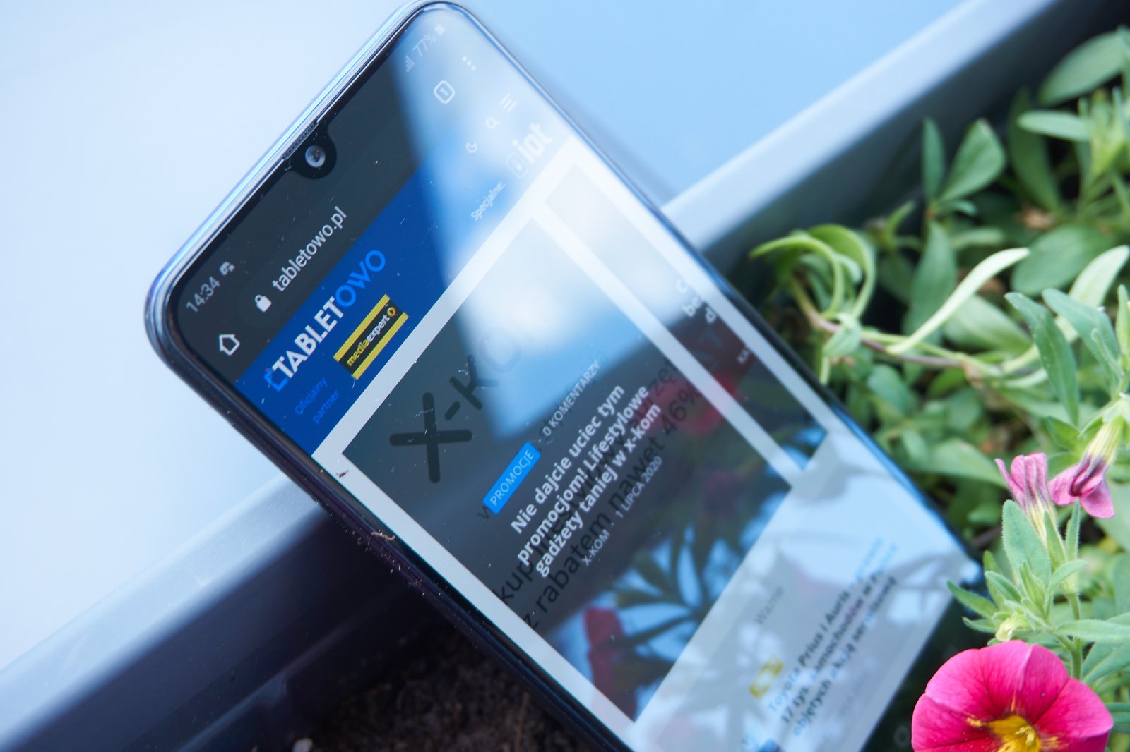 Samsung Galaxy M21 fot. Tomasz Szwast / Tabletowo.pl