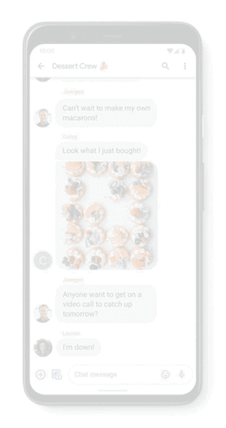 Wiadomości Google (RCS) - reakcji emoji