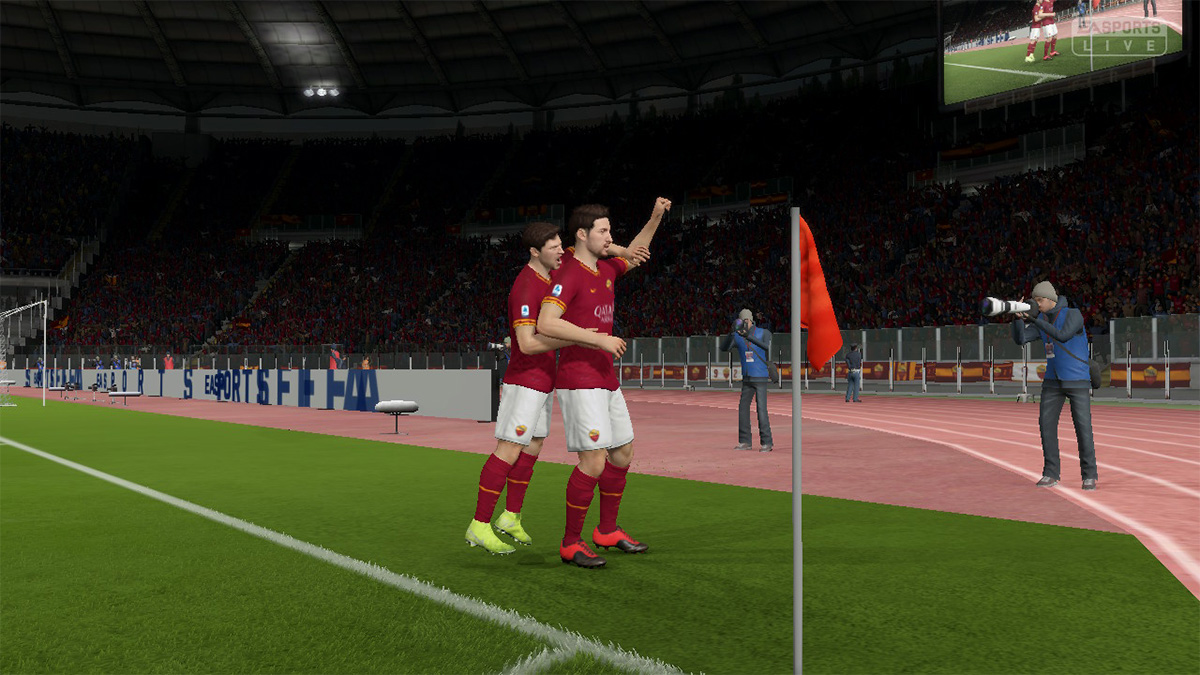 Não vamos encontrar a AS Roma no FIFA 21, mas vamos reverter o jogo depois de uma ação perdida 1