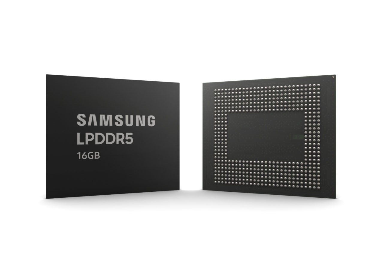 16 gigabit Samsung LPDDR5