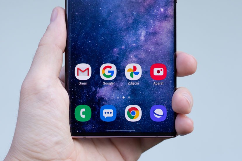 Samsung Galaxy Note 20 Ultra fot. Miłosz Starzewski