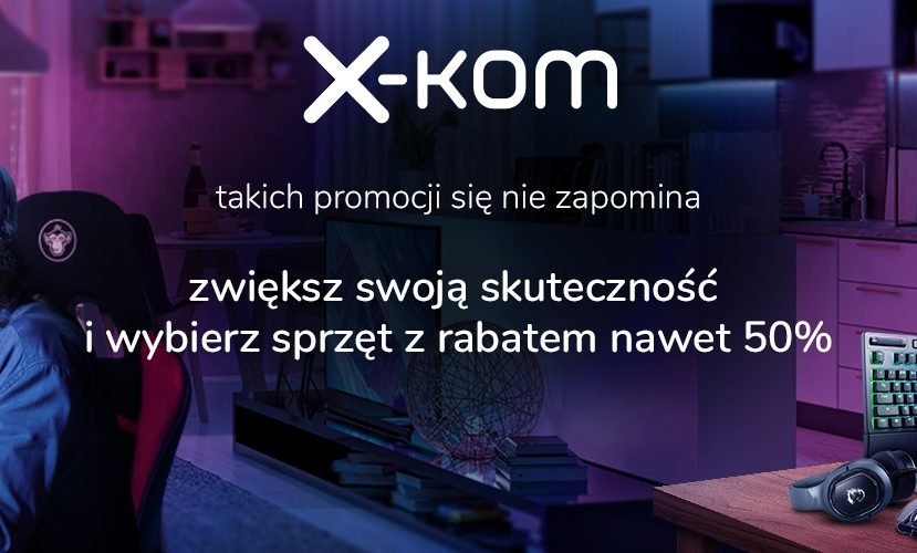 promocja x-kom sprzęt do grania