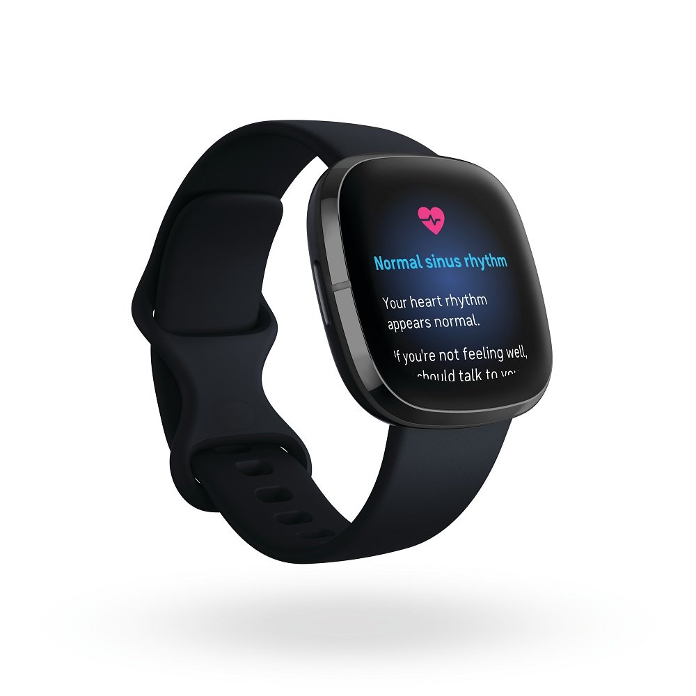 smartwatch Fitbit Sense ECG feature funkcja EKG