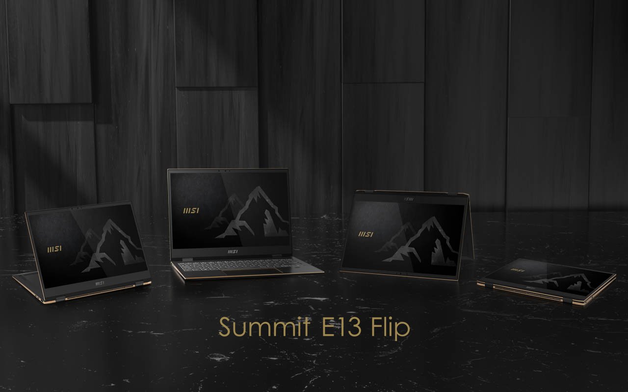 MSI Summit E13 Flip laptop