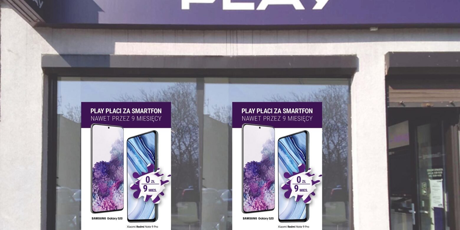 promocja Play do 9 rat za smartfon gratis