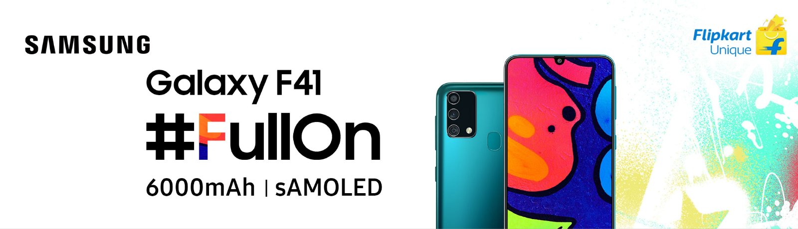 smartfon Samsung Galaxy F41 smartphone teaser