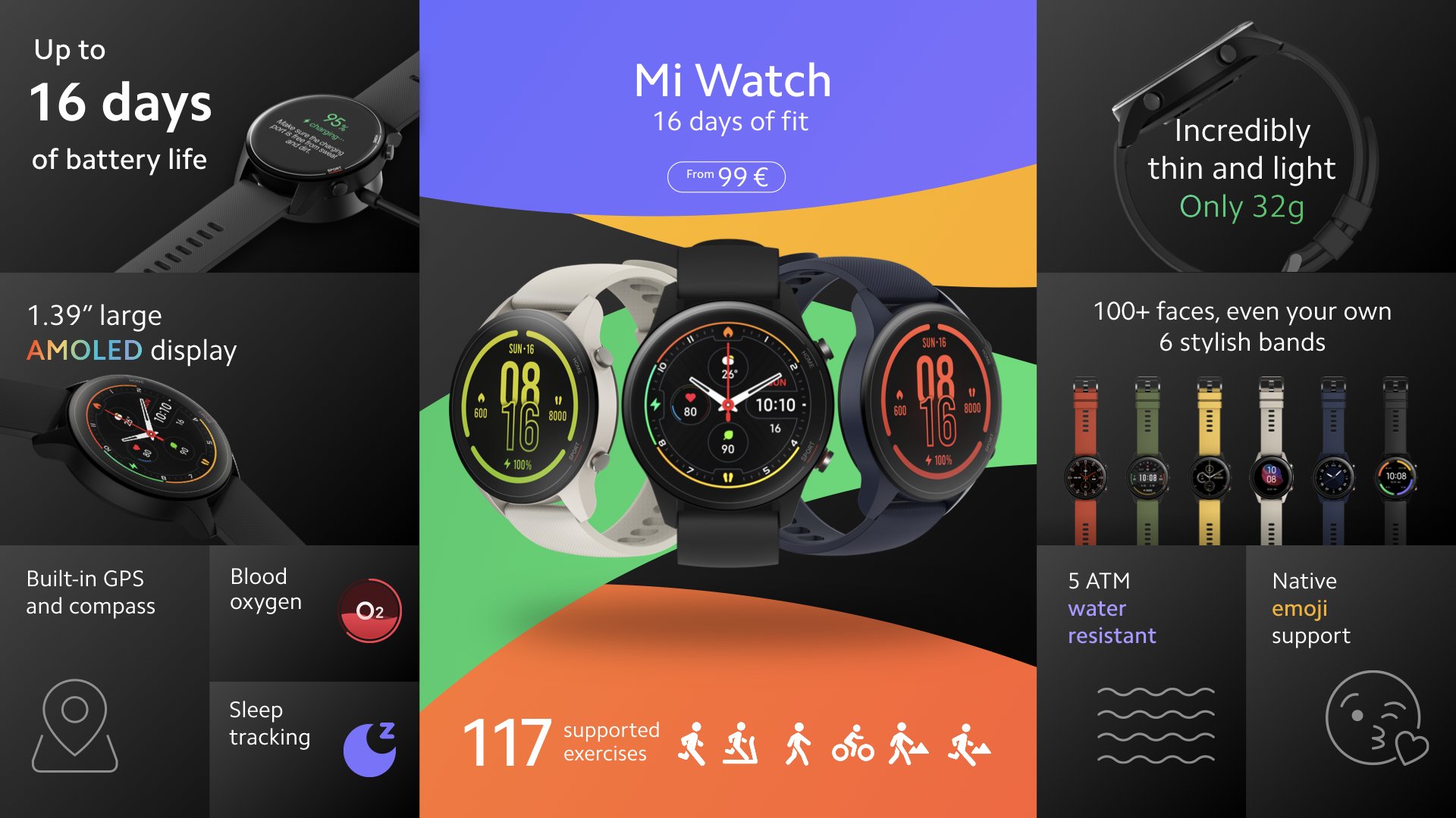 Xiaomi Mi Watch smartwatch