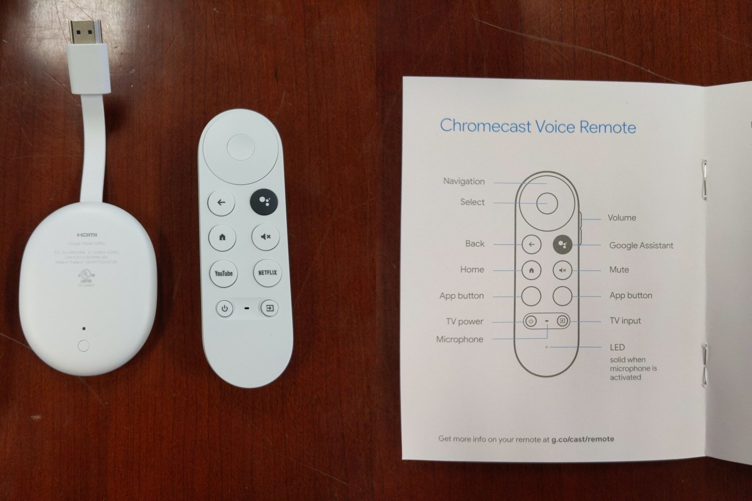 Chromecast z Google TV.
