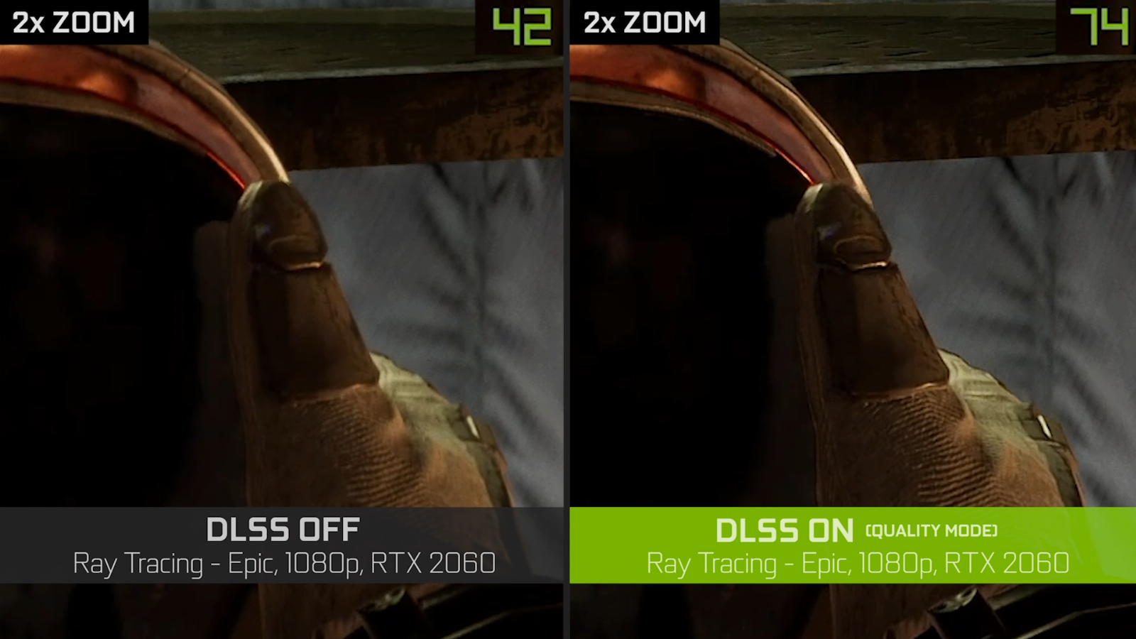 NVIDIA GeForce RTX DLSS 2.0 demo
