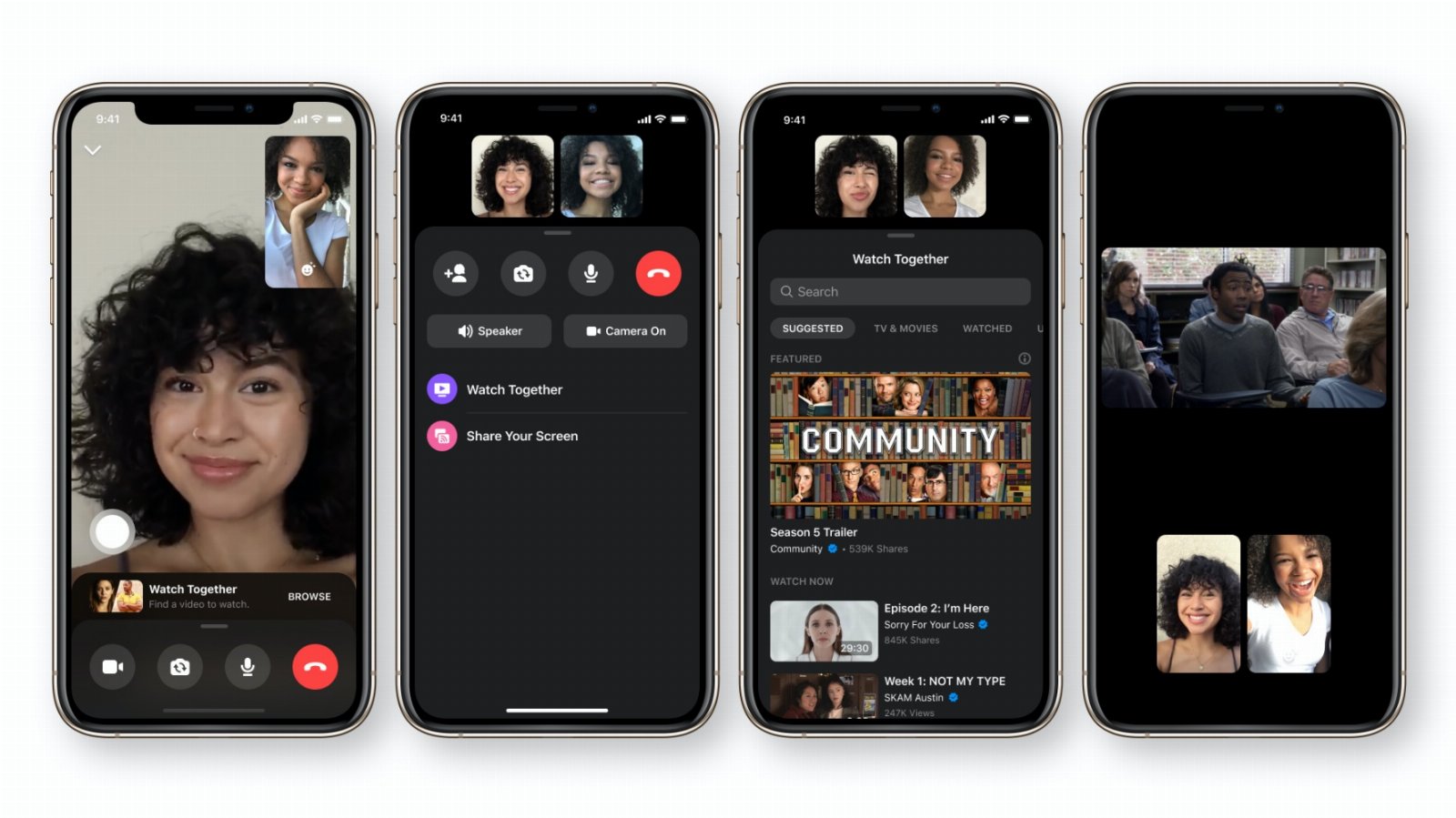 Facebook Watch Together.
