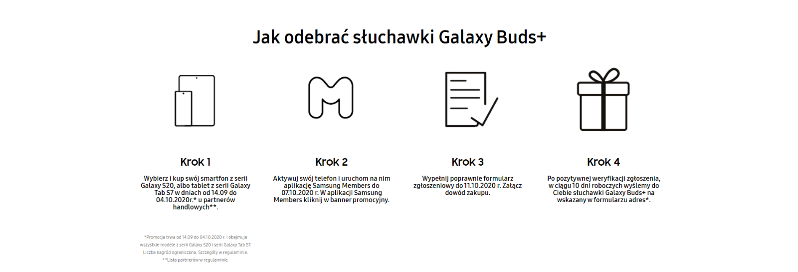 Galaxy Buds+ - jak skorzystać z promocji?