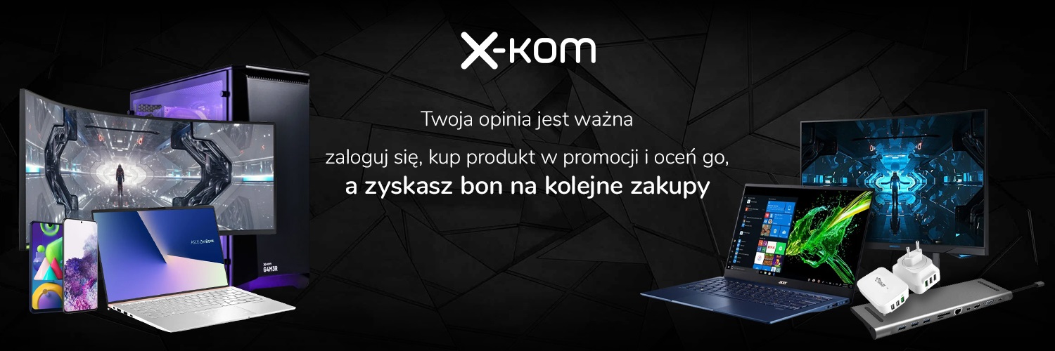 promocja x-kom bony za opinie