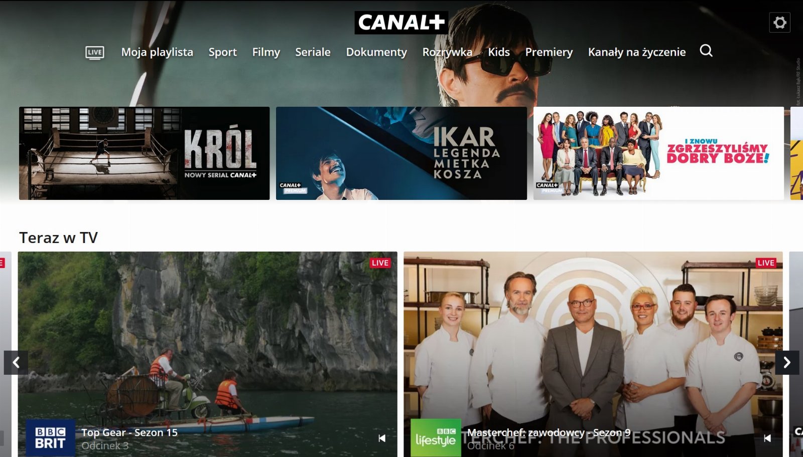 CANAL+ telewizja przez internet