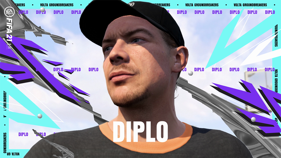 Diplo e outras estrelas no FIFA 21, e mais especificamente no modo VOLTA