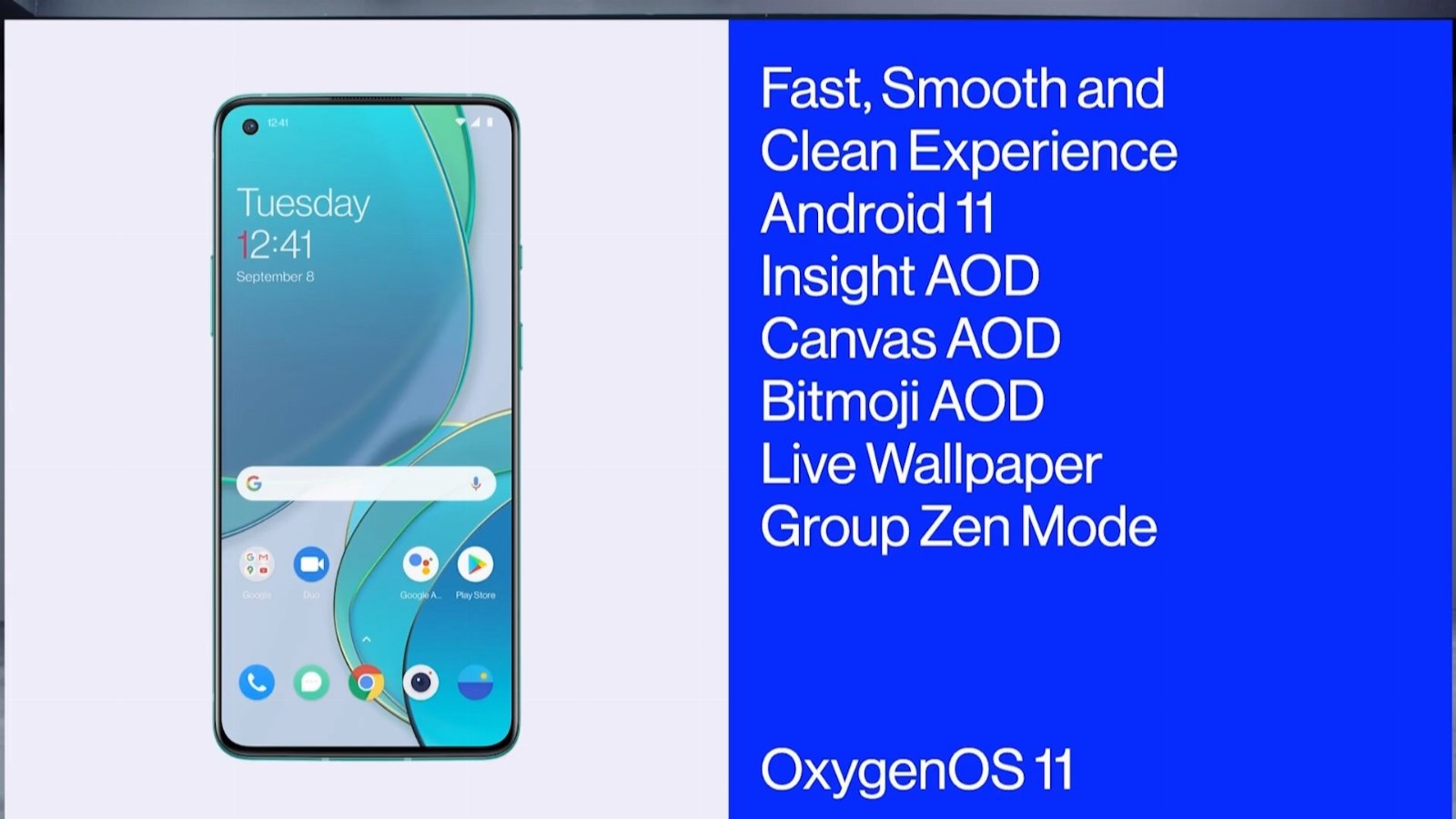 smartfon OnePlus 8T OxygenOS 11 smartphone