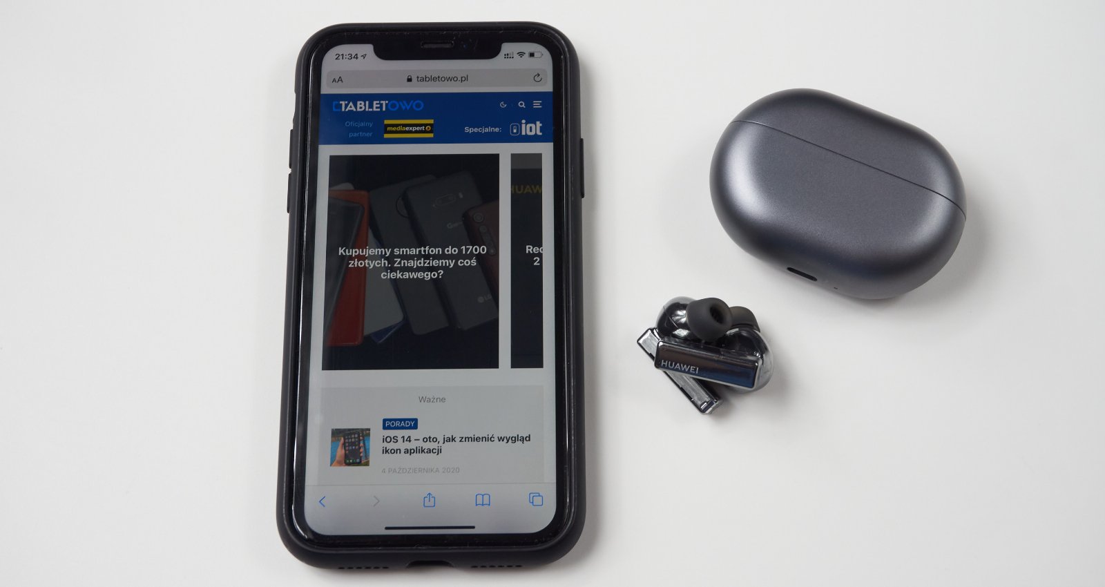 Huawei FreeBuds Pro fot. Tabletowo.pl