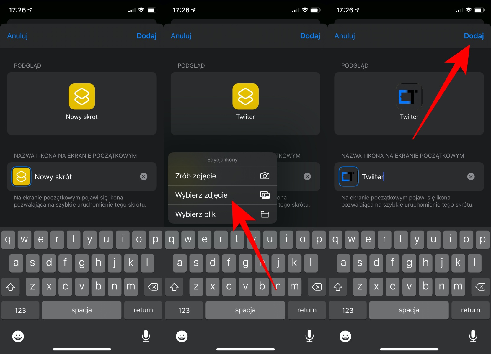 iOS 14 – zmiana wyglądu ikony aplikacji.