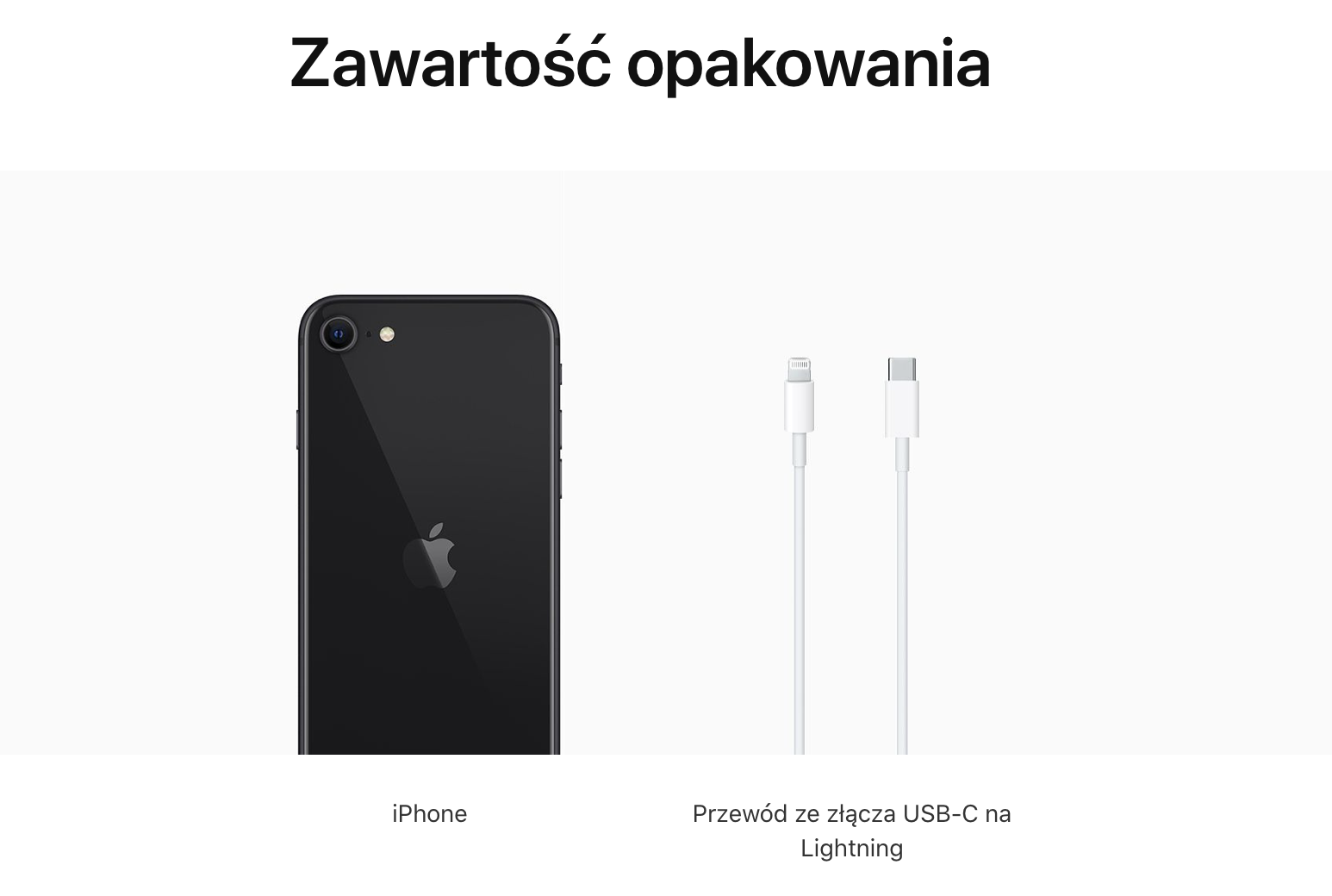 iPhone SE 2020 w sklepie Apple