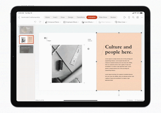 Microsoft Office na iPad - zmiany