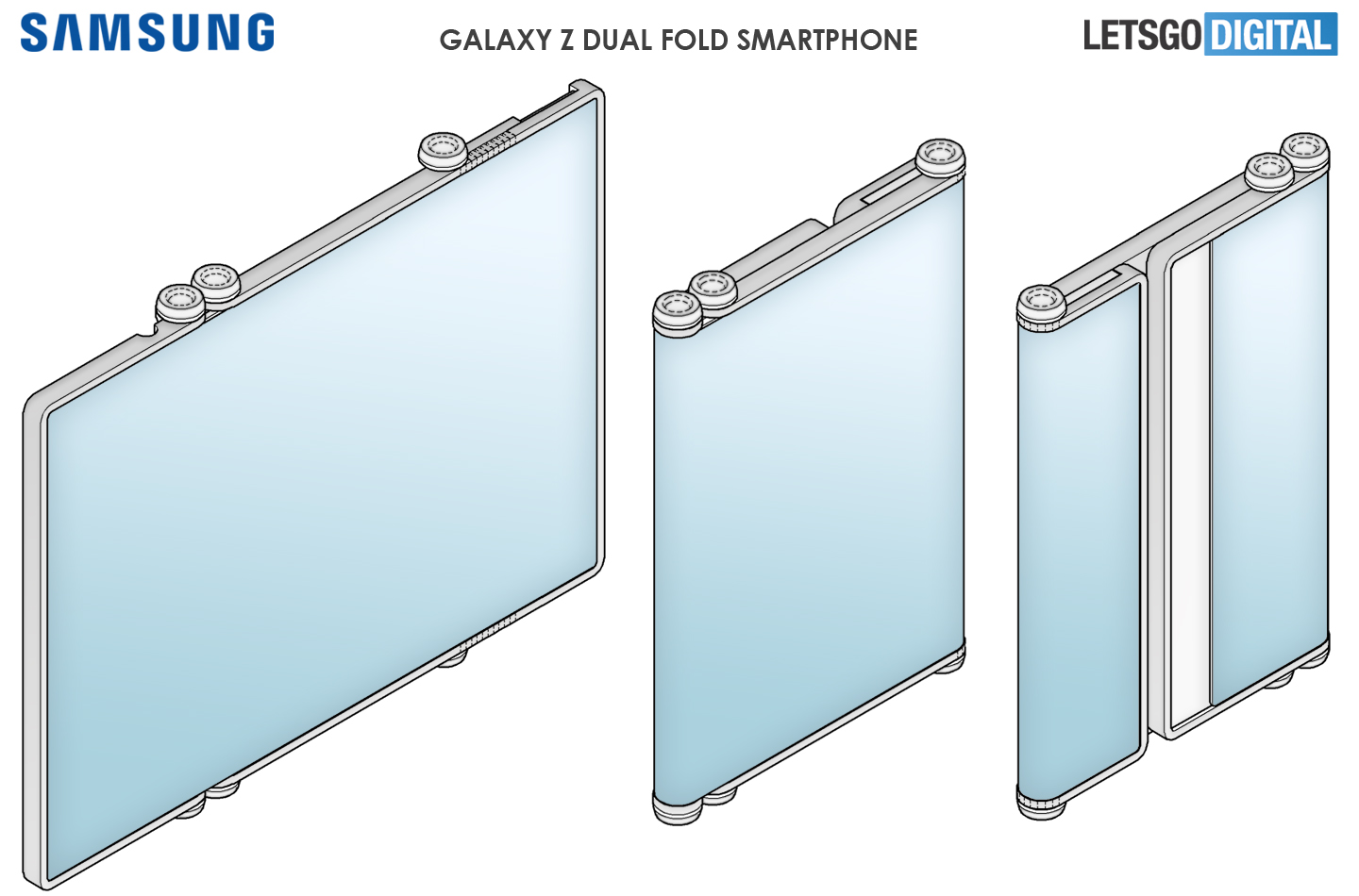 składany smartfon Samsung