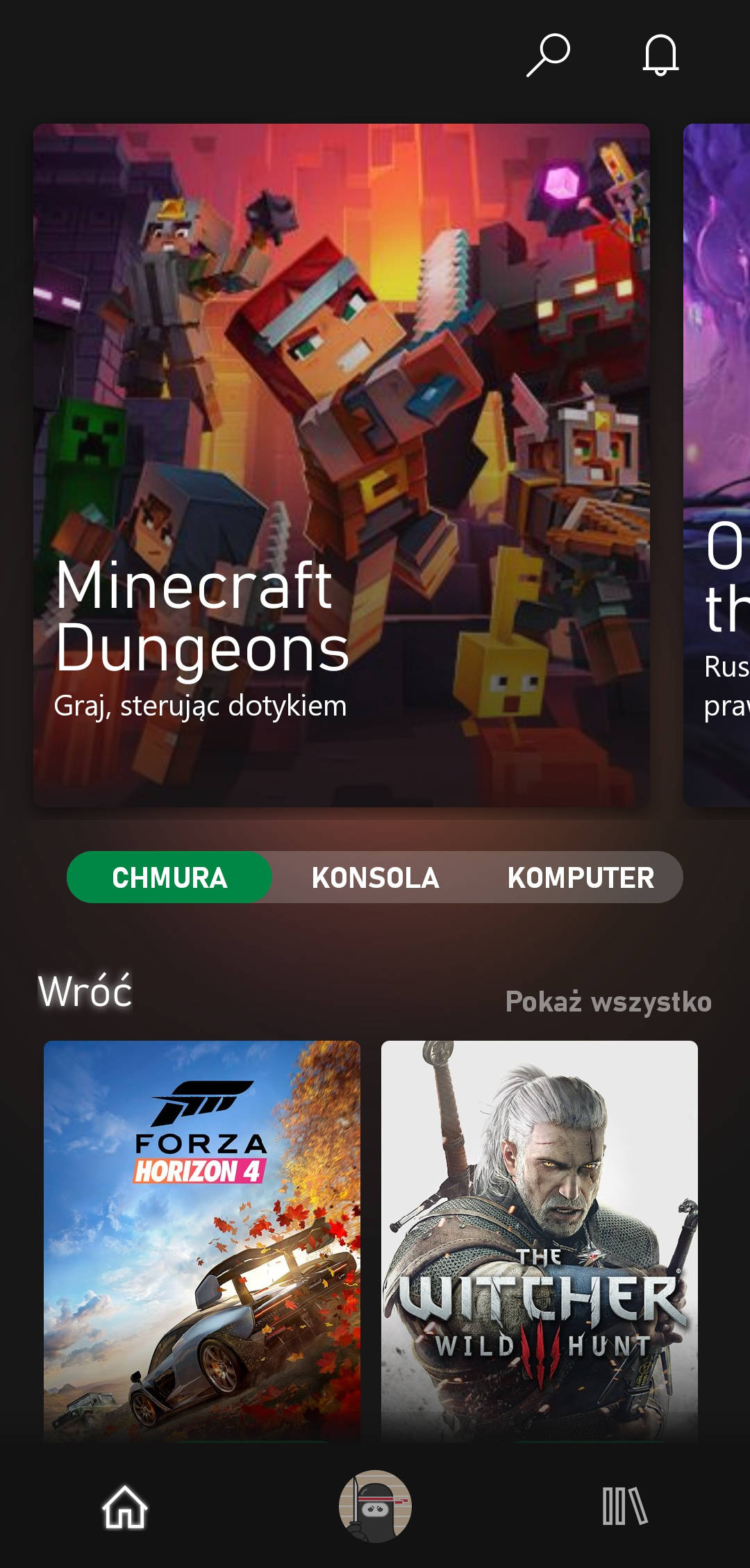 xCloud Microsoft Xbox One
