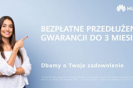 Huawei wydłużona gwarancja serwis