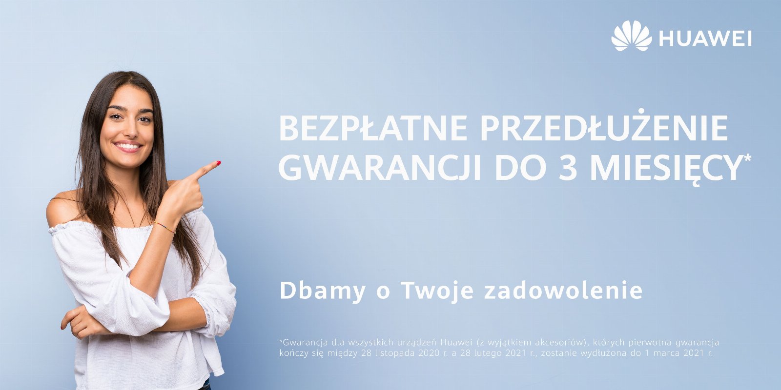 Huawei wydłużona gwarancja serwis