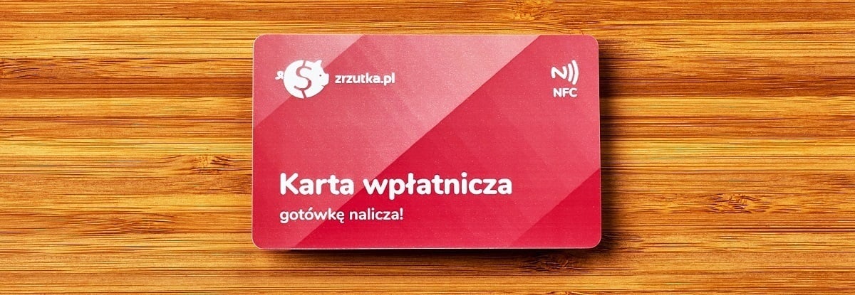 karta wpłatnicza zrzutka.pl
