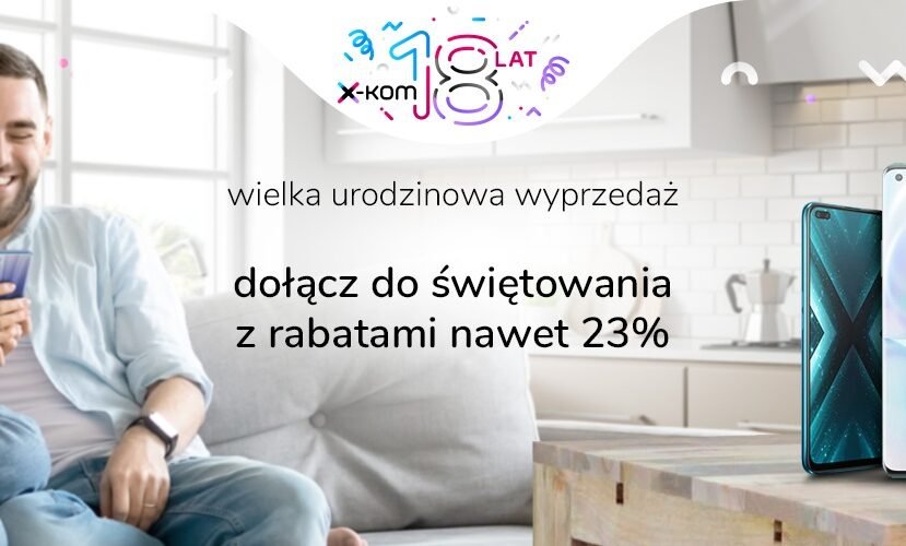 promocja x-kom urodzinowa wyprzedaż