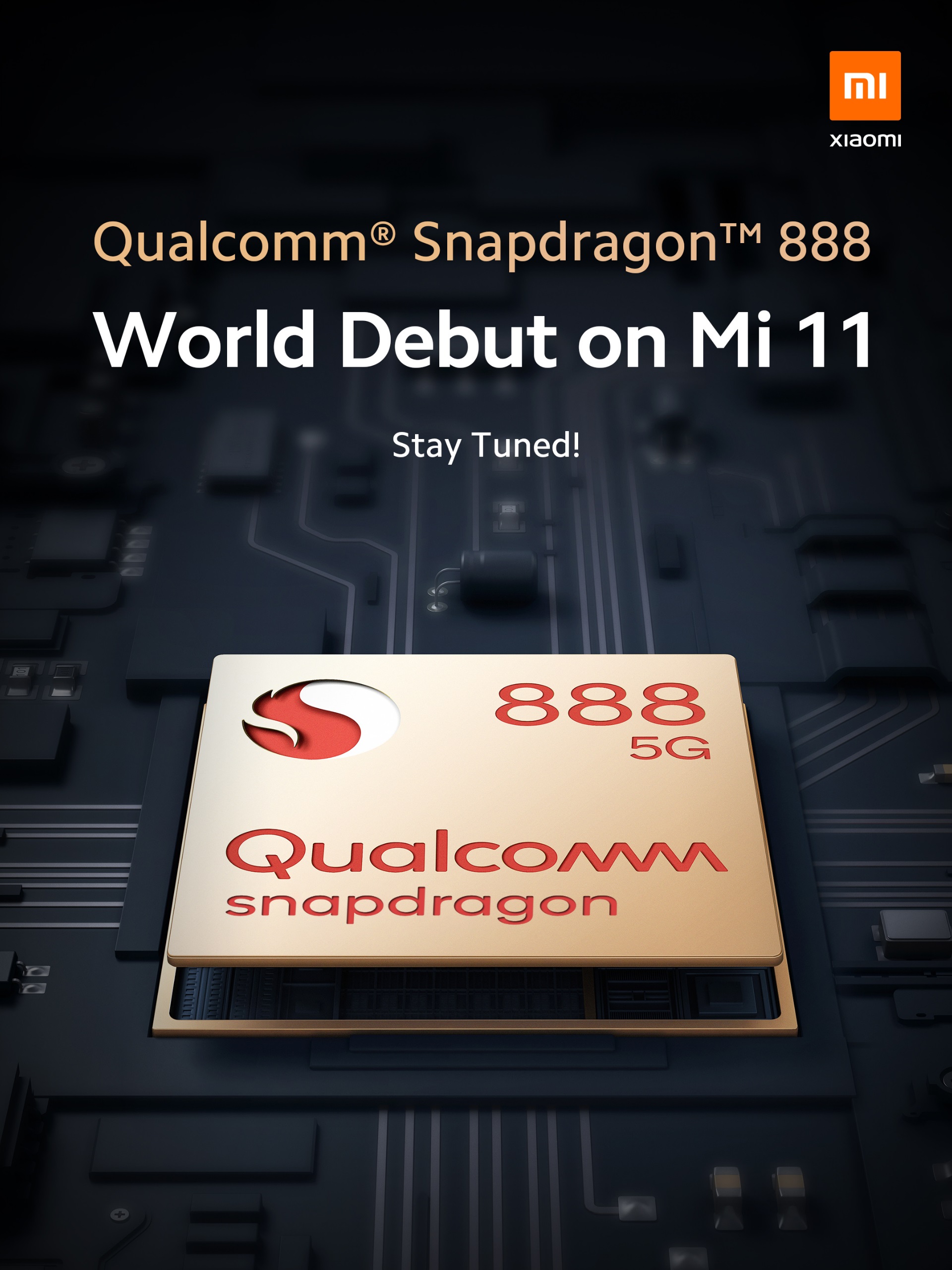 Xiaomi Mi 11 series Qualcomm Snapdragon 888 teaser