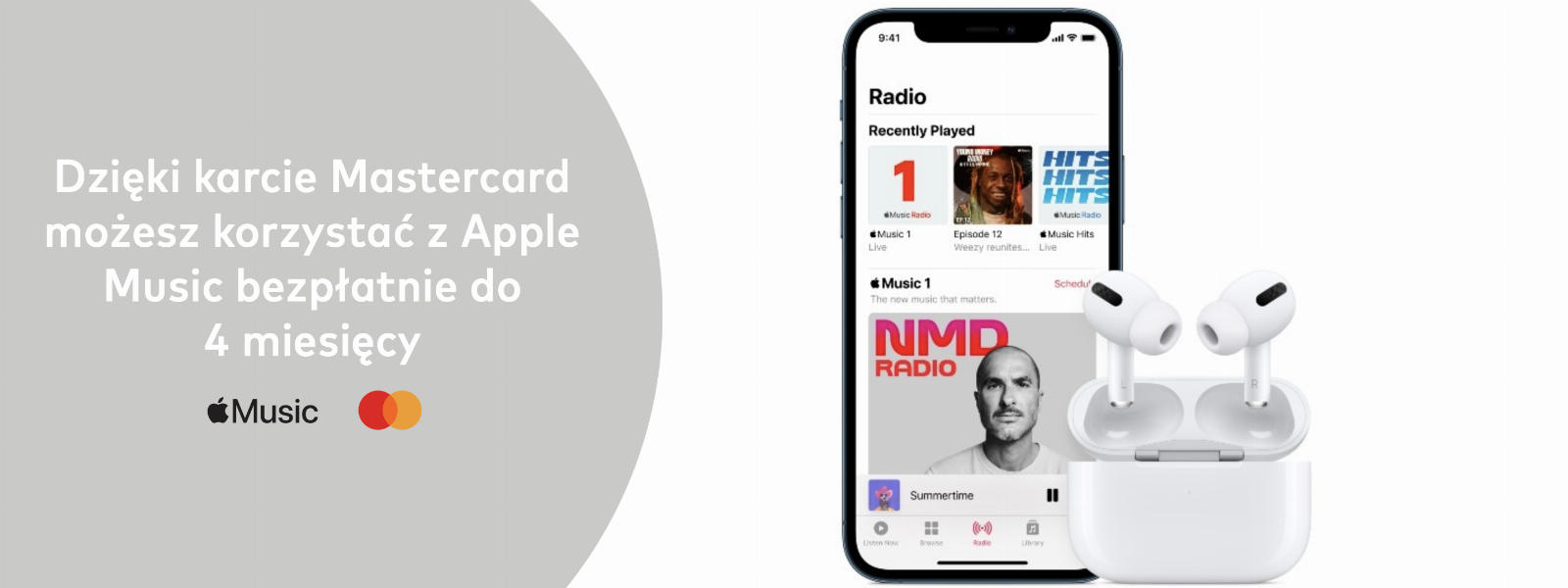 Apple Music – promocja Mastercard.